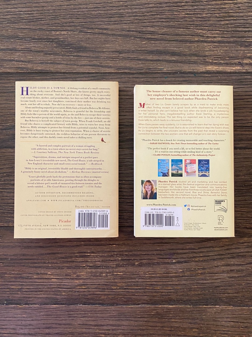2 Book Bundle Contemporary Fiction Good House and Messy Lives of Book People - Picture 7 of 7
